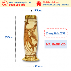 Bình 2.5L Hàn Quốc mã hand #20