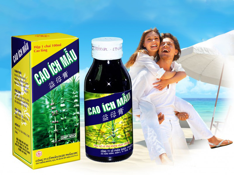 Sau khi quan hệ uống thuốc cao ích mẫu có tác dụng gì không?