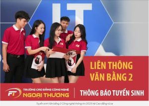 Tuyển sinh văn bằng 2 công nghệ thông tin từ xa